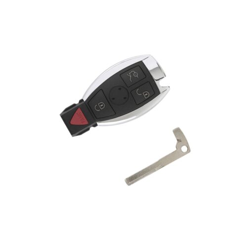 Mercedes Smart Be 3+1 Button Key Shell One Battery