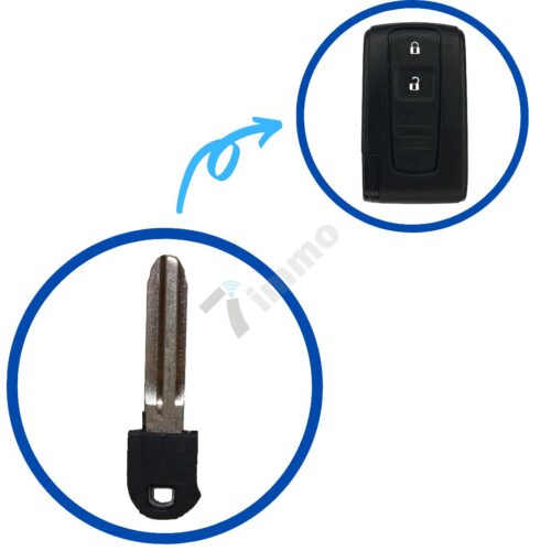 TOYOTA VERSO SMART REMOTE KEY BLADE