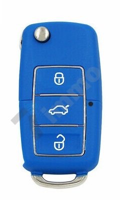 Keydiy B01 Mavi VW Tip 3 ButTon Pocket Knife Remote