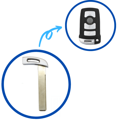 Bmw 7 Series Smart Remote Key Blade