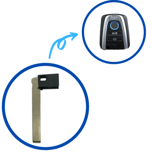 Bmw i8 i3 Smart Remote Key Blade