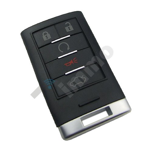 Chevrolet Cadillac 5 Buttons Smart Remote Key Shell