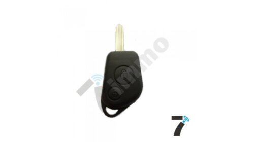 Citroen Berlingo 2 Button Key Shell - SX9 Blade