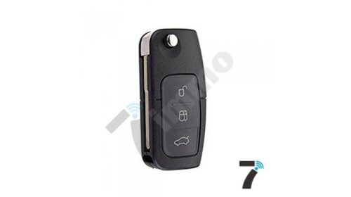 Ford Focus 3 Button Flip Key Shell HU101