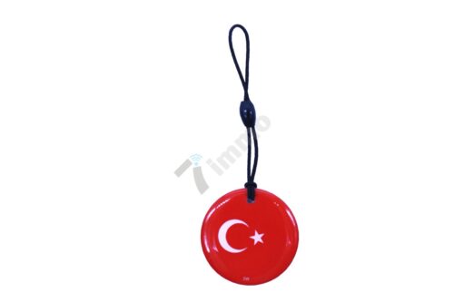 TURKISH FLAG -ROUND ID KART