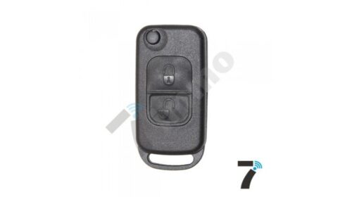 Mercedes 2 Button Flip Key Shell