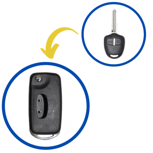 Mitsubishi Lancer 2 Button Flip Converter