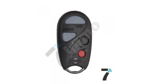 Nissan 4 Button Key Shell