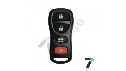Nissan Sentra 4 Button Key Shell
