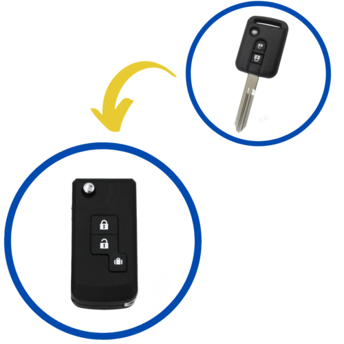 Nissan Micra 2 Button Flip Converter