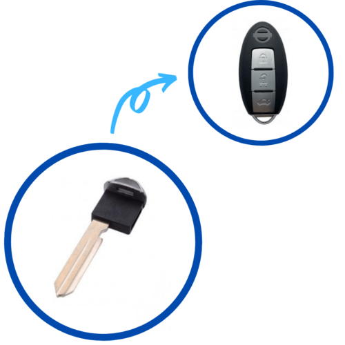 Nissan Smart Remote Key Blade
