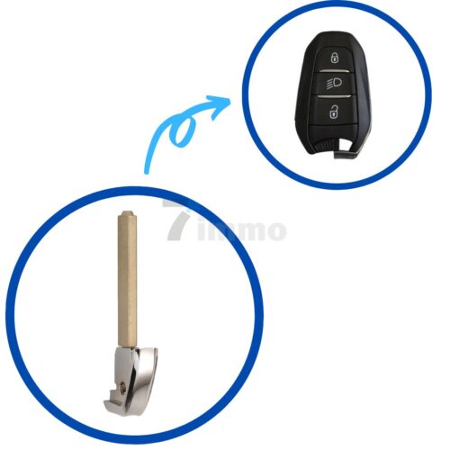 Peugeot 3008 / 5008 Smart Remote Key Blade-VA2