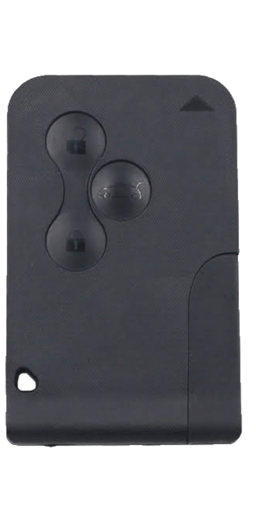 RNLT Megane 2 3 Button Card Without logo - SEVEN