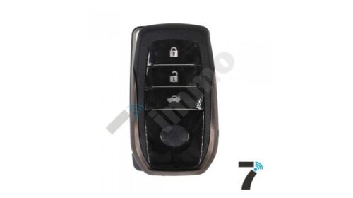 Toyota New Raw4 Smart Key Shell 3 Button