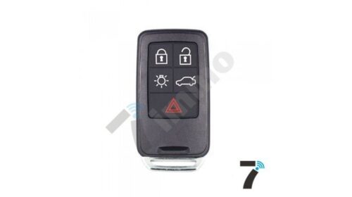 Volvo Smart 5 Buttons Remote Shell+Emergency Key