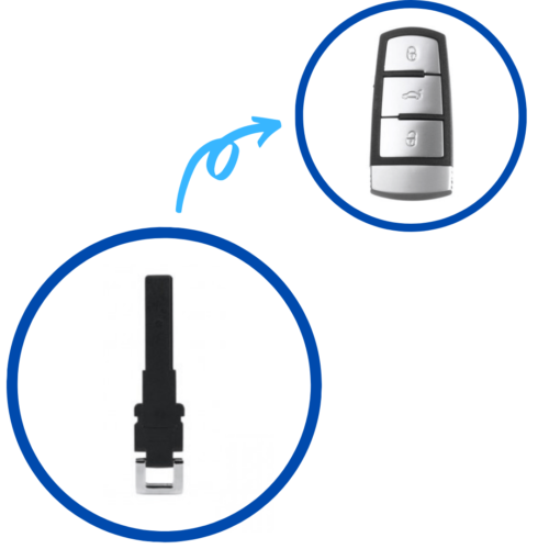 VW Passat Smart Emergency Key