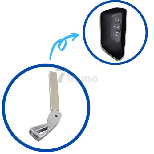 VW GOLF 8 SMART REMOTE KEY SHELL